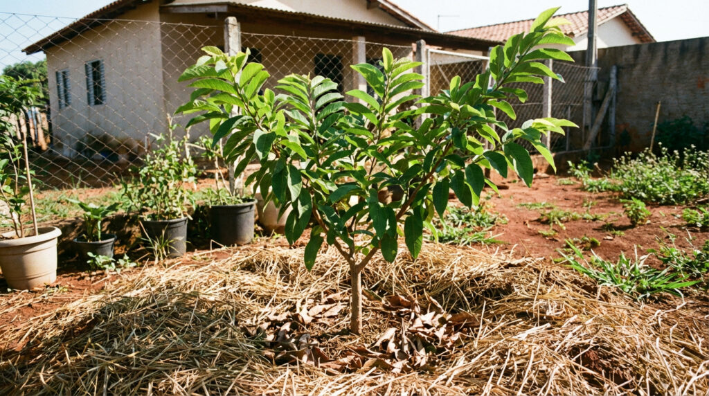 Essa fruta tem gosto de manga com pêssego e vai crescer bem no quintal mesmo sem podar toda hora