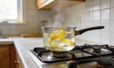 A casca de limão que perfuma a cozinha em minutos e ainda rende uma água útil para reaproveitar sem desperdício