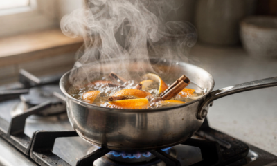 Poucas pessoas sabem, mas minha avó me ensinou: ferver casca de laranja pode transformar o clima da casa