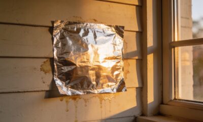 Colar um pedaço de papel alumínio nas paredes: para que serve e por que é recomendado