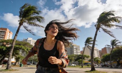 O que faz o vento ficar forte e fraco no mesmo instante