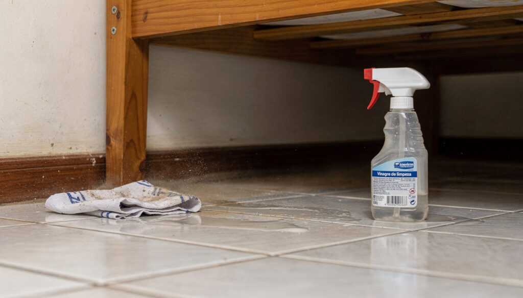 Borrifar vinagre embaixo da cama é o novo truque queridinho para afastar insetos e deixar o quarto mais leve e cheiroso