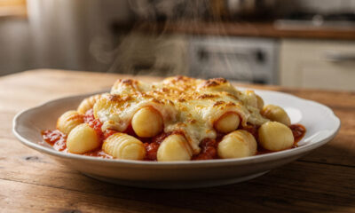 Eu lembro da minha mãe dizendo que nhoque bom não pode ficar pesado, tem que ser leve e manter o formato. Agora, quando eu sinto saudade, eu preparo essa receita com poucos ingredientes