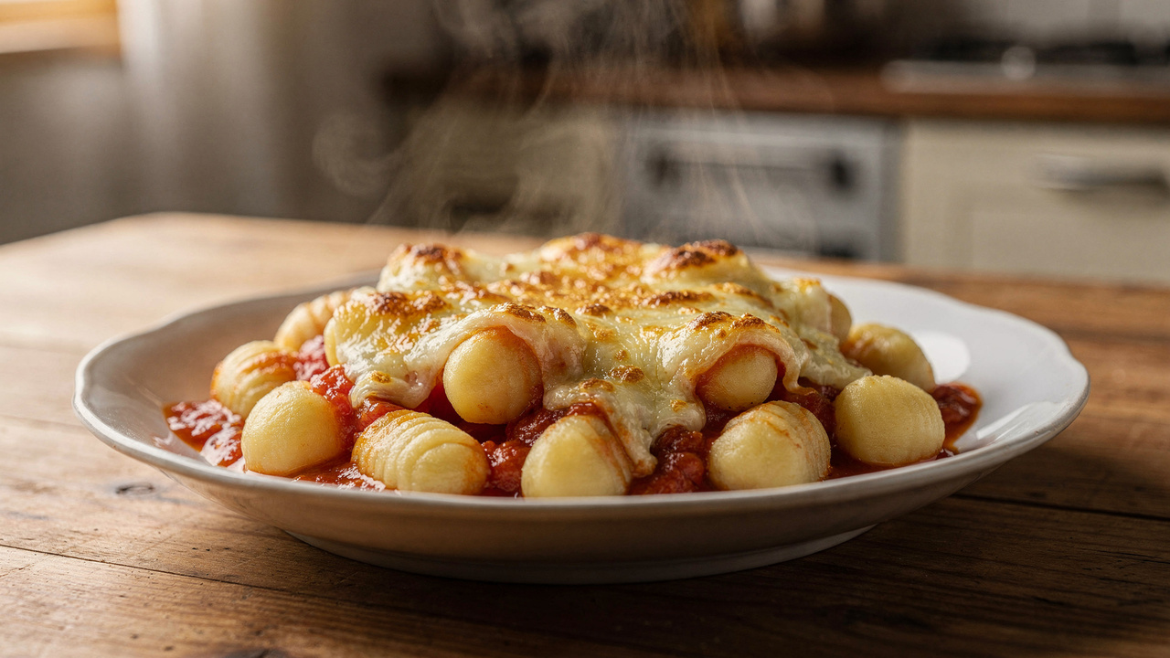 Eu lembro da minha mãe dizendo que nhoque bom não pode ficar pesado, tem que ser leve e manter o formato. Agora, quando eu sinto saudade, eu preparo essa receita com poucos ingredientes
