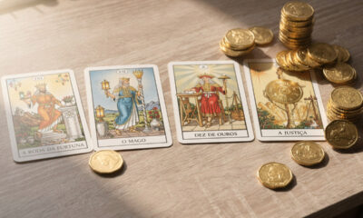 4 cartas do tarô que indicam mudanças no campo financeiro