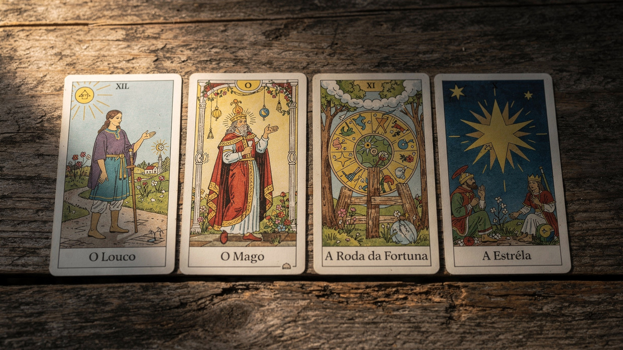 4 cartas do tarot que indicam caminhos se abrindo