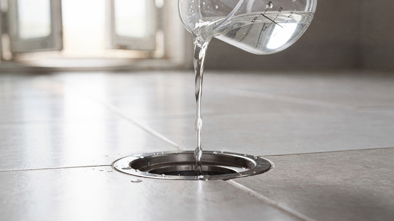 Adeus cheiro de esgoto: água sanitária no ralo pode ajudar na limpeza e na desinfecção do banheiro