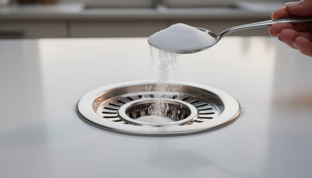 Coloque uma colher de chá na pia à noite e o cheiro desagradável dos canos desaparecerá no dia seguinte