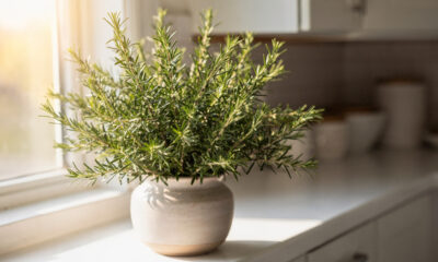 O hábito simples de colocar alecrim na janela que muda o clima do ambiente