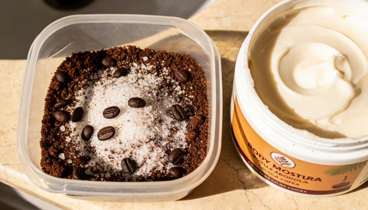 Misturar café moído com açúcar na pele: para que serve e por que recomendam esse esfoliante caseiro popular