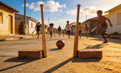 Essas brincadeiras faziam crianças de todas as idades brincar juntas