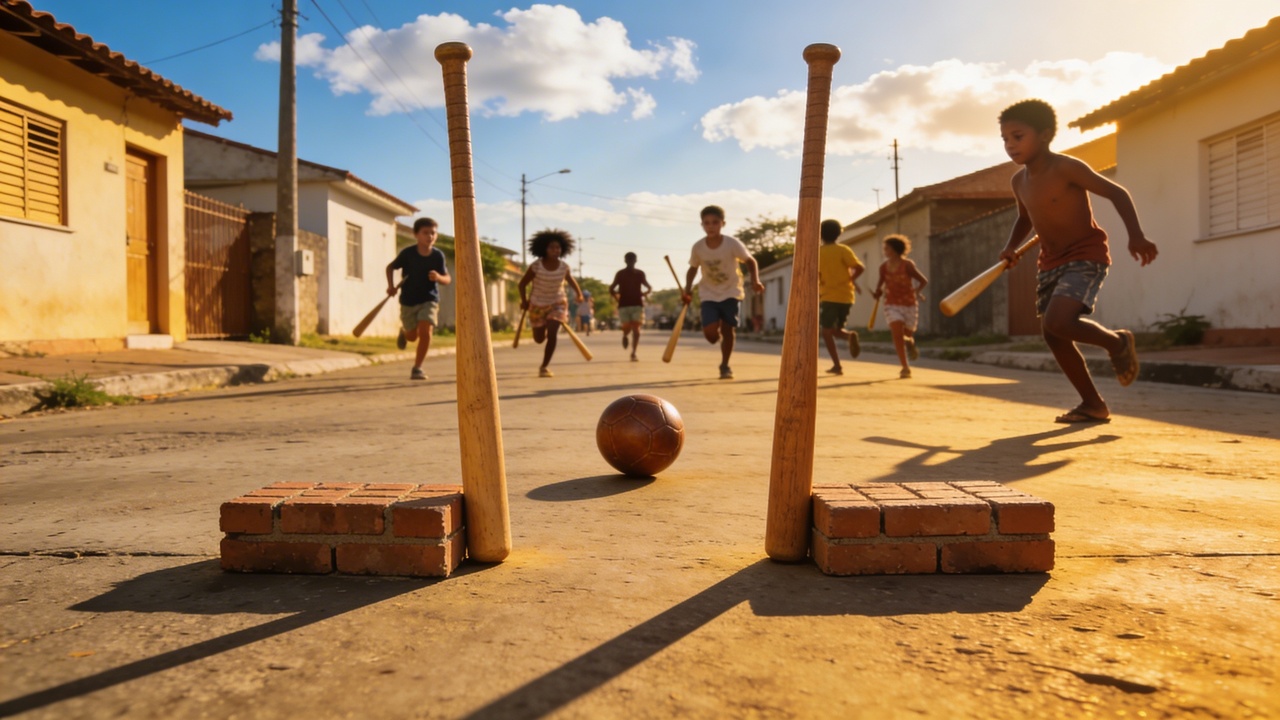 Essas brincadeiras faziam crianças de todas as idades brincar juntas