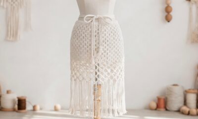 Como criar uma saia de macramê incrível gastando pouco e sem usar agulhas