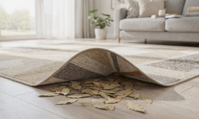 Coloque folha de louro debaixo do tapete e resolva um problema comum da casa