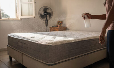 Borrifar água com bicarbonato no colchão: para que serve e por que recomendam