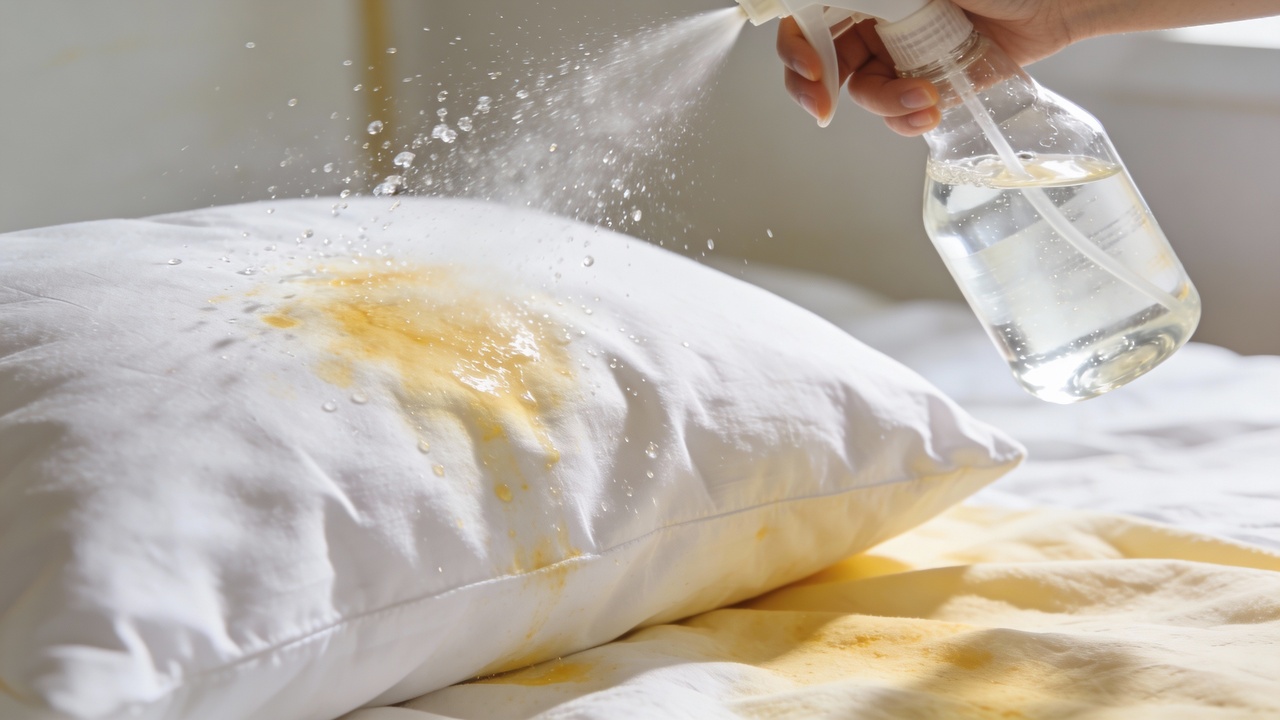 Adeus manchas amareladas: como usar vinagre para limpar travesseiros e colchões em casa