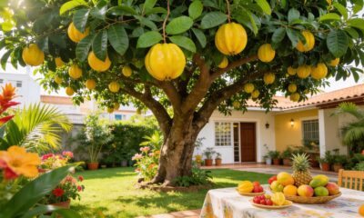 Pitangão chama atenção pelo tamanho do fruto e pela facilidade de plantar em casa