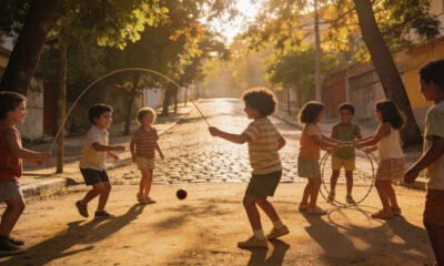 Essas brincadeiras simples ensinavam respeito sem precisar de lição