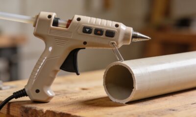 Injetar cola quente em cano de PVC virou solução econômica