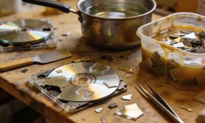 Não jogue fora seus CDs antigos! Ferva-os e surpreenda-se com o resultado