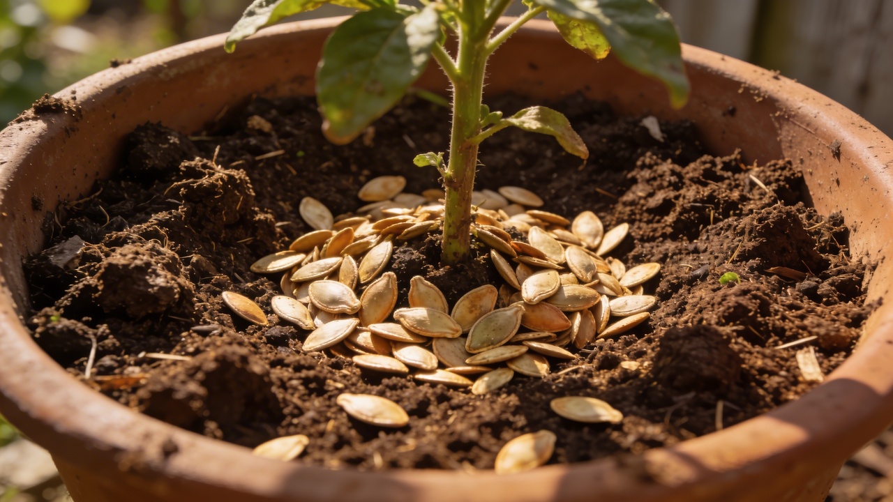 Sementes de abóbora para plantas: como reutilizar sem desperdício e melhorar o solo em casa