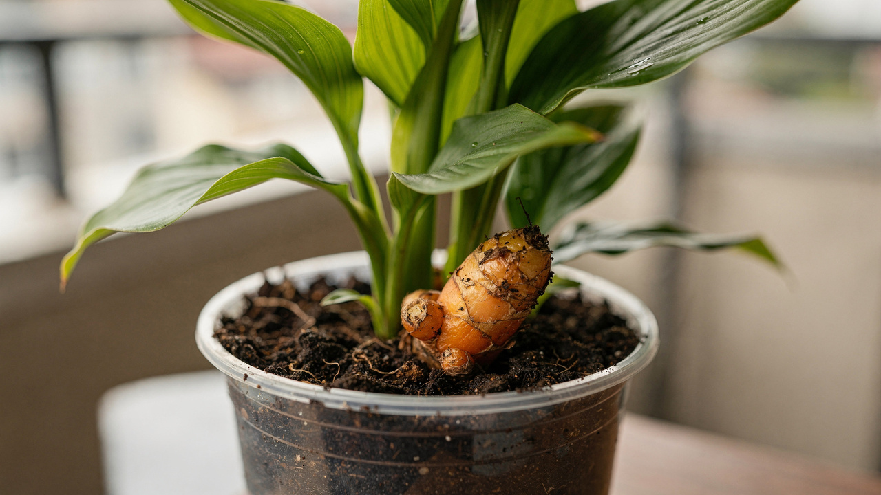 Como plantar cúrcuma do jeito certo e colher raízes saudáveis em casa