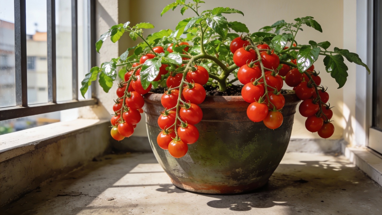 Como plantar tomate em vaso para ter frutos grandes e saudáveis