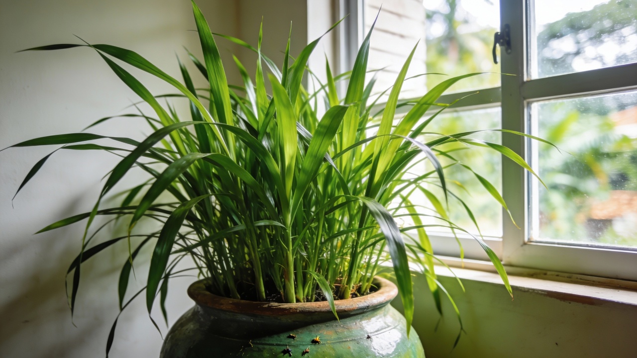 O capim-limão muda o clima do ambiente e afasta insetos sem esforço