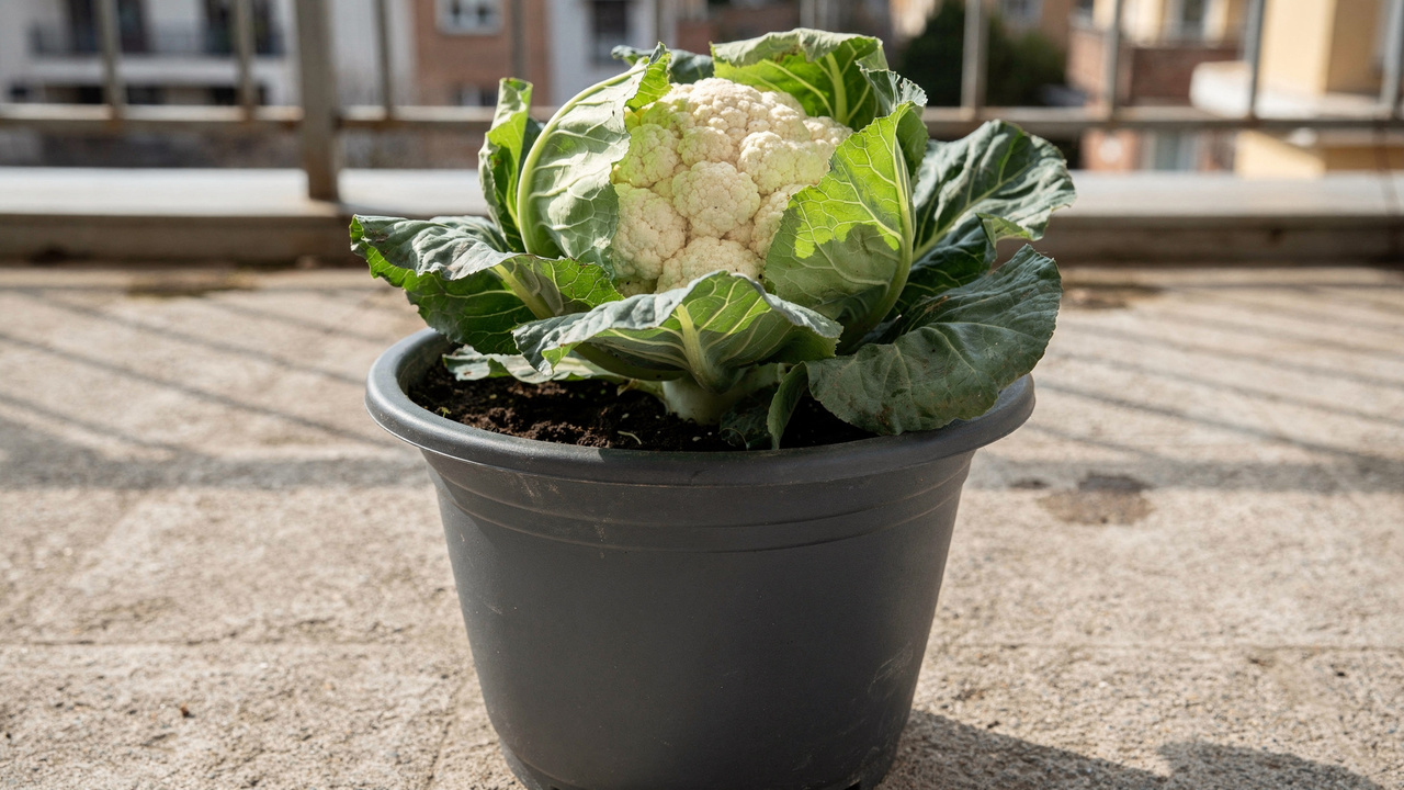 Como produzir couve-flor em vaso seguindo todos os cuidados do cultivo