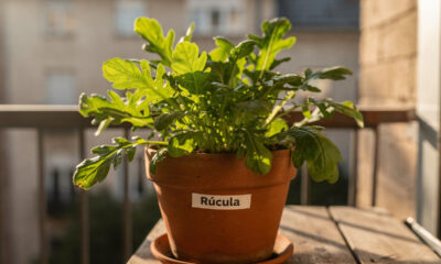 Como plantar rúcula em casa e colher folhas frescas mesmo em pouco espaço