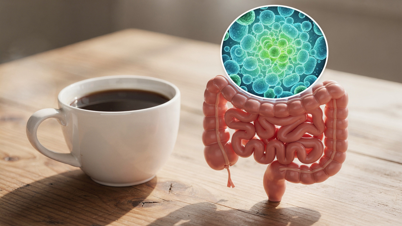 Café protege a microbiota intestinal e pode fortalecer bactérias boas no intestino, diz estudo