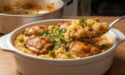 Essa receita goiana de galinhada esconde um segredo que deixa o arroz cremoso