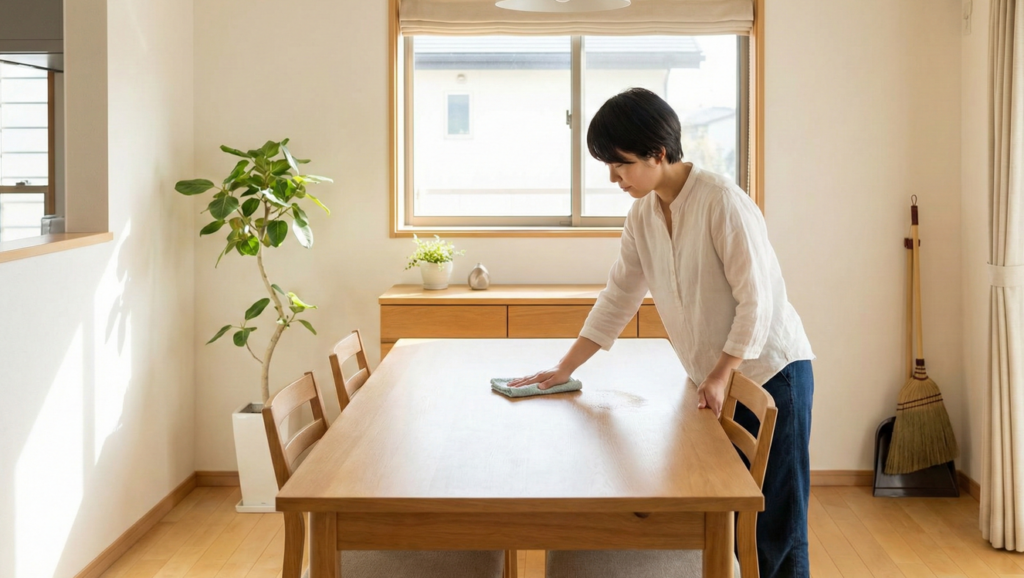 O truque japonês simples para manter a casa em ordem em apenas cinco minutos por dia