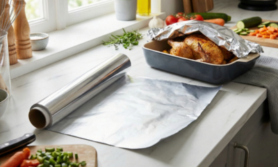 Papel-alumínio tem lado certo? Veja o que realmente muda entre o brilhante e o fosco