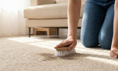 Essa limpeza simples pode salvar seu carpete
