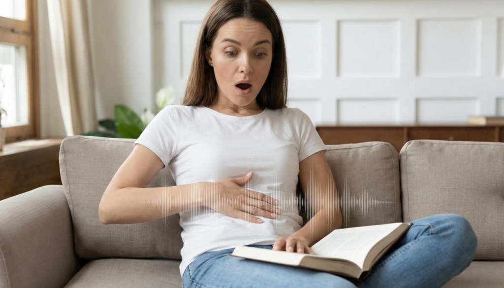 Esse barulho estomacal pode surgir a qualquer momento do dia