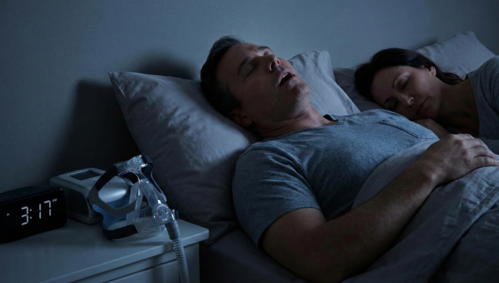 Ronco em excesso pode tornar possível a necessidade de ajuda externa para um sono correto