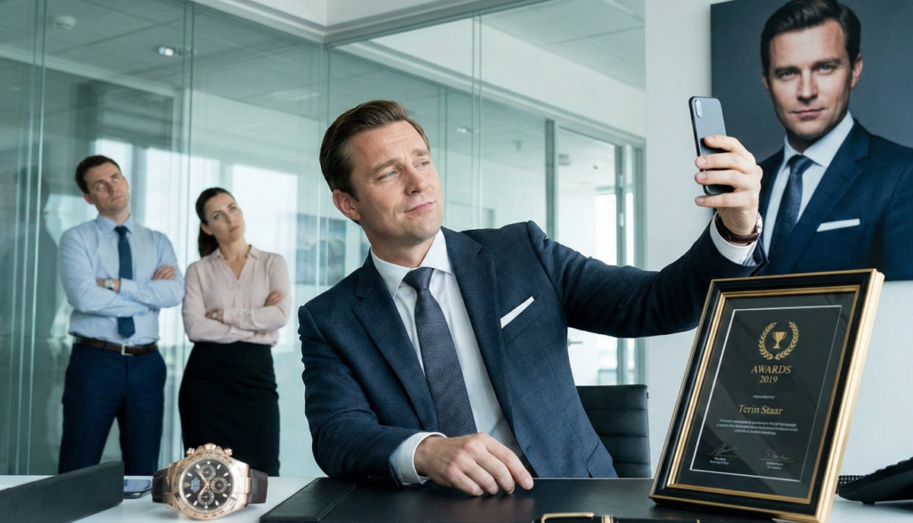 A pessoa narcisista não entende o que há de errado