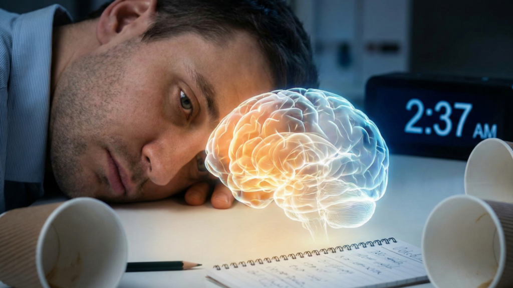 A falta de sono pode afetar o funcionamento correto do nosso corpo