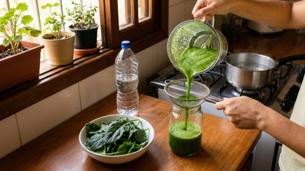 O preparo dessa misturinha é simples