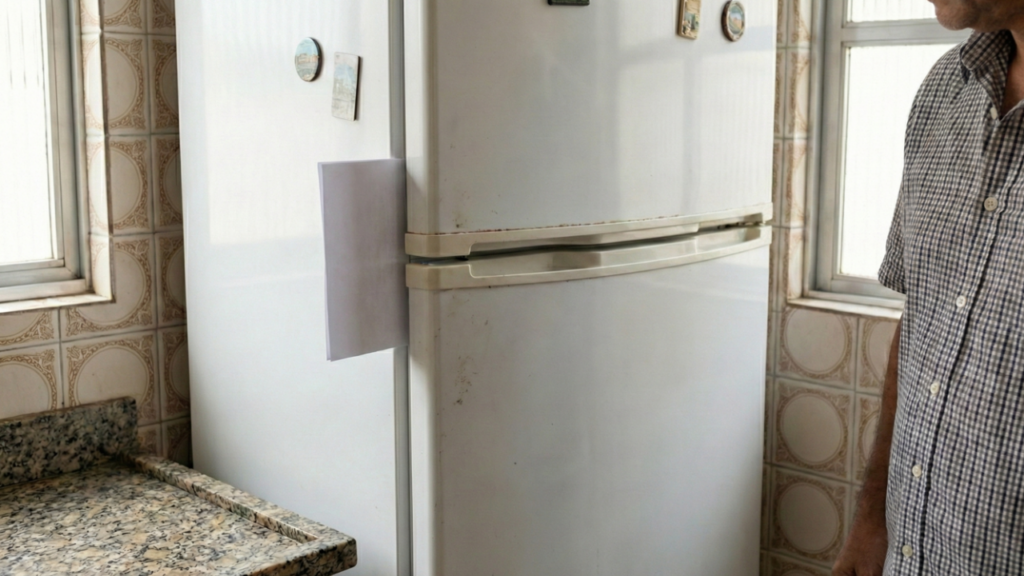 O teste é simples de ser feito, precisando apenas de uma folha de papel