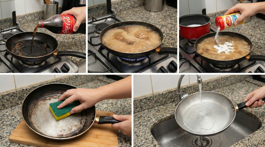 O passo a passo da limpeza é simples