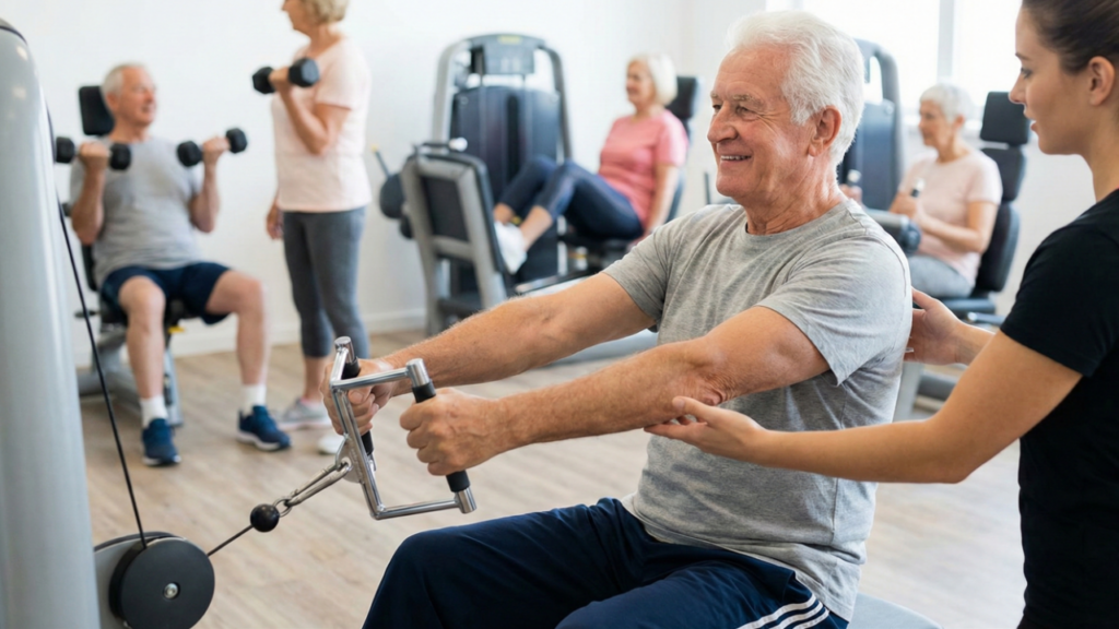 Treino de força previne a sarcopenia e melhora a qualidade de vida