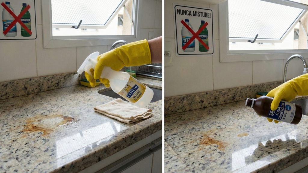 A mistura desses dois componentes pode se gerar uma reação perigosíssima