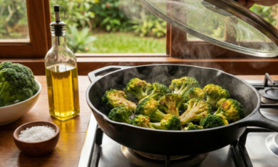 Essa maneira de preparar brócolis preserva todos seus nutrientes