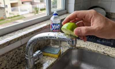 Veja qual efeito esfregar limão na torneira antes de dormir pode causar