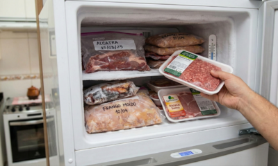 Quanto tempo é seguro manter carne congelada no freezer?
