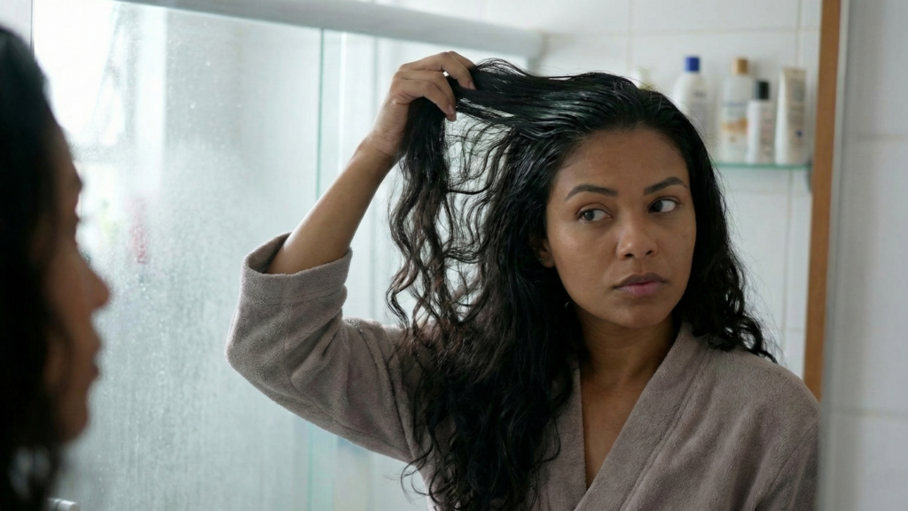 O que parece oleosidade, pode ser apenas o brilho natural dos fios