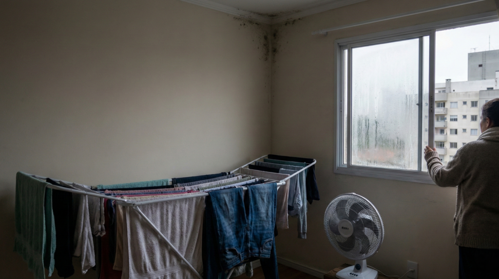 O truque do supermercado que você esfrega na parede e ajuda a sumir com mofo e bolor sem química pesada