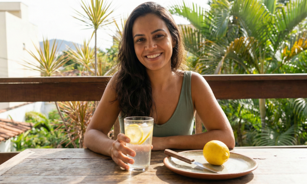 O consumo diário de água com limão traz grandes benefícios para a nossa saúde